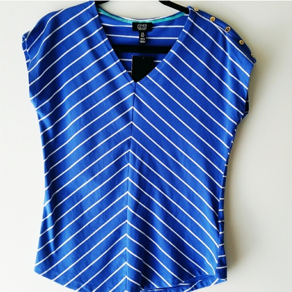 Jones New York Tops - Jones New York stripe top.